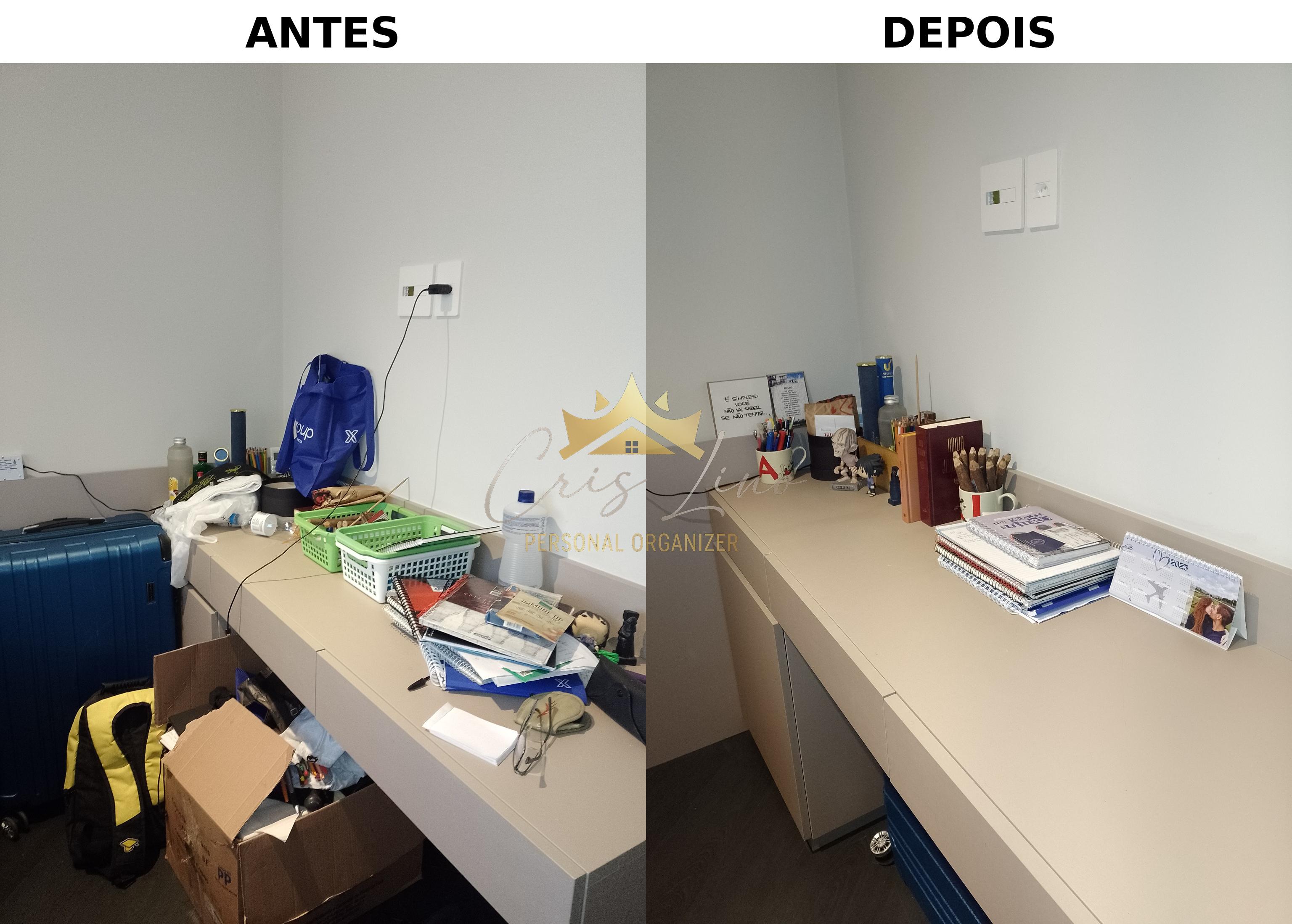 Antes e Depois - Serviço Cris Lino