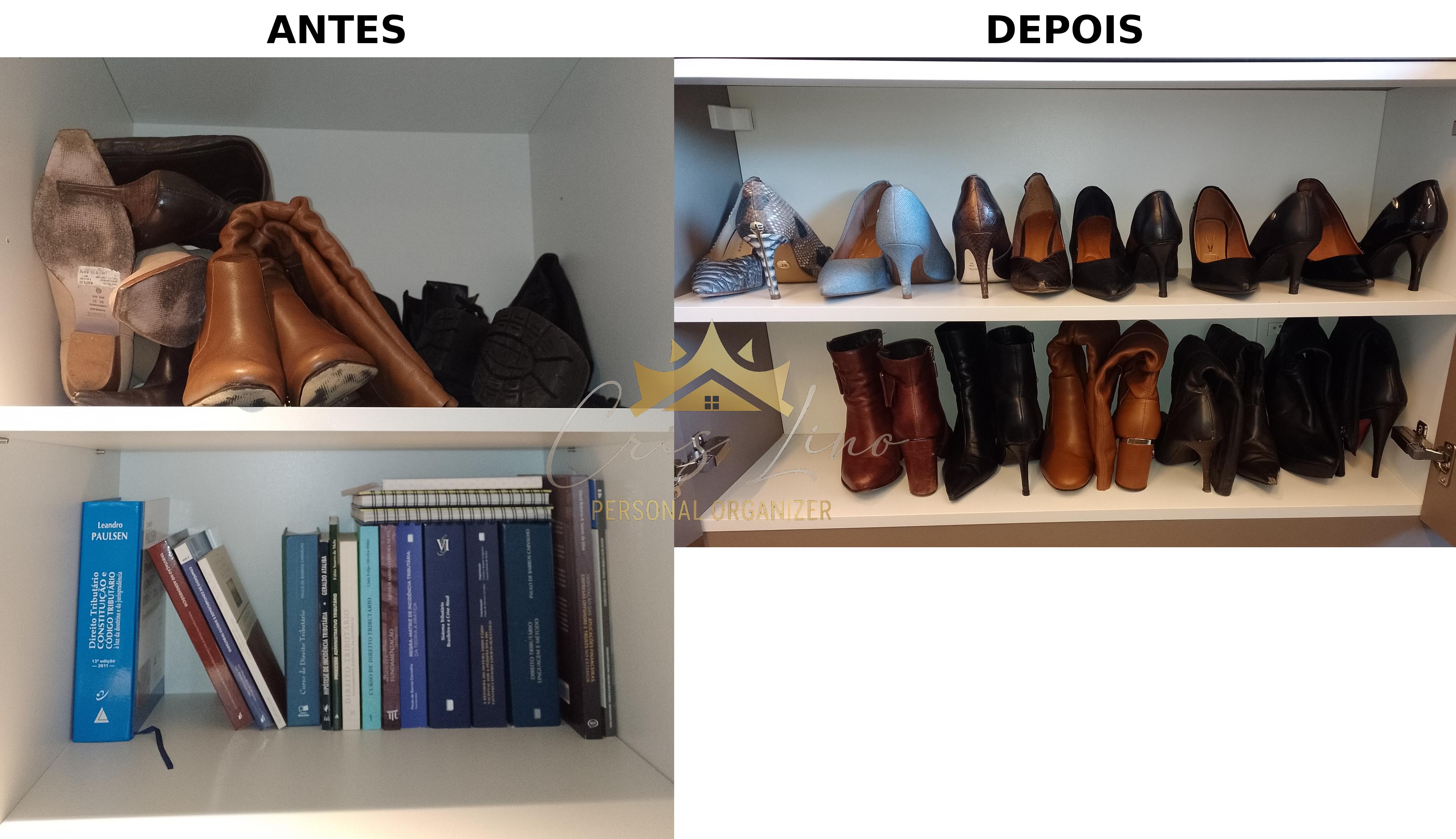 Antes e Depois - Serviço Cris Lino